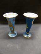 Daisy Makeig-Jones: A Wedgwood dragon lustre tapered trumpet vase. Pattern number Z4829. 214cm