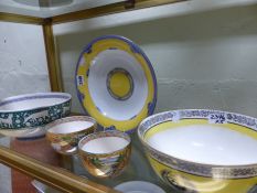 Five Wedgwood bowls of varying designs and colours. All with Eastern or Oriental motifs. Diameter of
