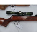 .22 BSA SUPERSPORT AIR RIFLE WITH 4x32 SCOPE