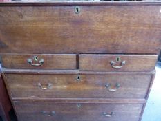 AN 18TH.C.OAK MULE CHEST