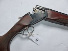 SHOTGUN BAIKAL O/U BLNE 12G SERIAL NUMBER H05742 ( ST NO 3235)