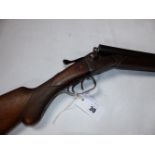 SHOTGUN- BELGIAN S/S NON EJECTOR 20G SERIAL NUMBER 2651 (ST NO.3244)- STOCK AND ACTION ONLY-RFD