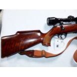 RIFLE- ANSHUTZ BOLT ACTION .22LR SERIAL NUMBER 1438866 (ST.NO 3224)