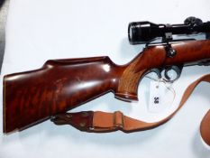 RIFLE- ANSHUTZ BOLT ACTION .22LR SERIAL NUMBER 1438866 (ST.NO 3224)