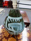 A 20TH CENTURY BRITISH STUDIO POTTERY LAMP