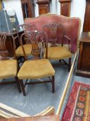 A FRENCH LOUIS XV DOUBLE BED WITH CARVED PAINTED SHOW FRAME.