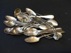 A quantity of assorted silver flatware. 12ozs.