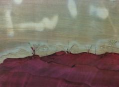 Sidney Nolan (1917-1992) Australian, Desert landscape, signed, titled and numbered 96/100 in pencil,