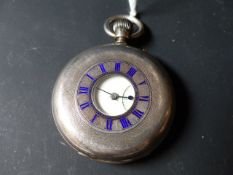 A Victorian silver demi-hunter pocket watch by G.E. Frodsham, 31 Grace Church Street, London,