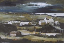 John Knapp-Fisher (1931-2015) Welsh (ARR), Tregynnon Farm, signed and numbered 39/250 in pencil,