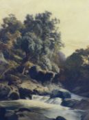 Edward Henry Holder (1847-1922), River and highland landscapes, signed and dated '86, oil on canvas,