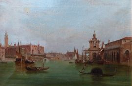 Alfred Pollentine (1836-1890), The Ducal Palace, Venice, signed, oil on canvas, 39.5 x 60cm. Also