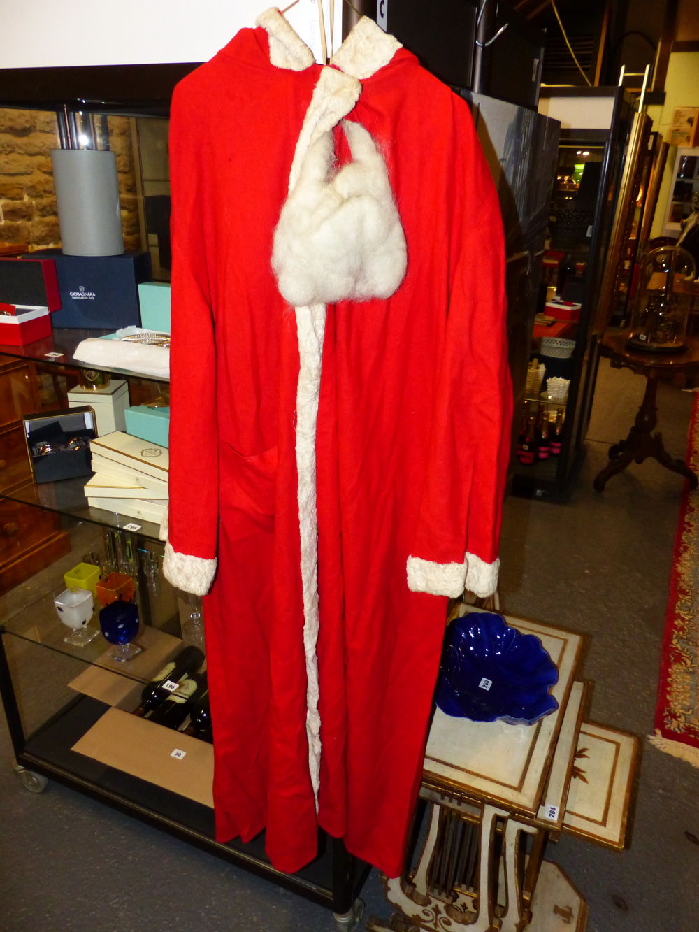 A VINTAGE SANTA COSTUME