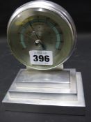 AN ART DECO DESK THERMOMETER