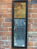 A ROWLEY SWISS VILLAGE TRUMEAU MIRROR