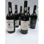 MIXED SIX BOTTLES OF PORT TO INCLUDE TWO WARRES 1984/80, CHRISTCHURCH HOUSE PORT, CROFT VINTAGE