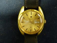 A GENTS TISSOT SEASTAR AUTOMATIC DAY DATE WRIST WATCH