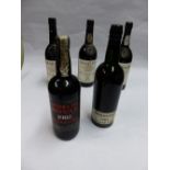 FIVE BOTTLES OF PORT, TO INCLUDE GRAHAMS VINTAGE 1977/83/85, QUINTA DO NOVAL 1982, COCKBURNS 1963