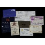 JERRY LEE LEWIS MEMBERSHIP CARDS o