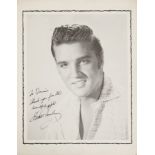 ELVIS PRESLEY SIGNED IMAGE