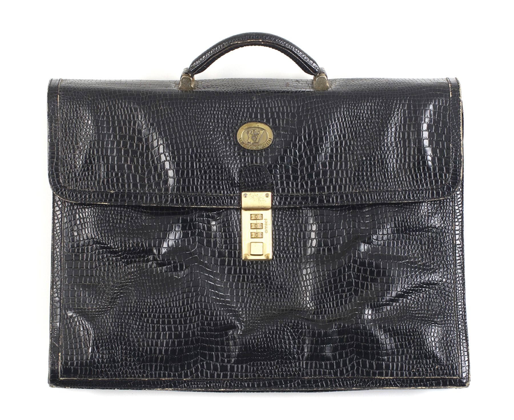 SAMMY DAVIS JR. PERSONAL BLACK BRIEFCASE