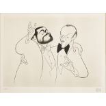 AL HIRSCHFELD GROUP OF THREE PRINTS • *