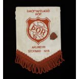 PELÉ ICELANDIC FOOTBALL CLUBS PENNANT GROUP