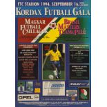PELÉ 1994 KORDAX FOOTBALL GALA POSTER