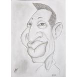 PELÉ BRAZIL NATIONAL FOOTBALL TEAM CARICATURE