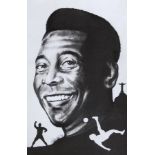 PELÉ 2014 CARICATURE OF PELÉ