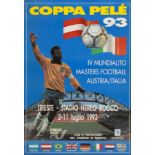 PELÉ 1993 COPPA POSTER