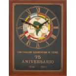 PELÉ SOUTH AMERICAN FOOTBALL CONFEDERATION 75TH ANNIVERSARY CLOCK