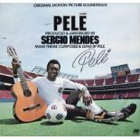 PELÉ SIGNED 1977 SOUNDTRACK RECORD ALBUM