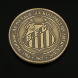 PELÉ 2011 SANTOS FC COPA LIBERTADORES TRI-CHAMPIONS MEDAL