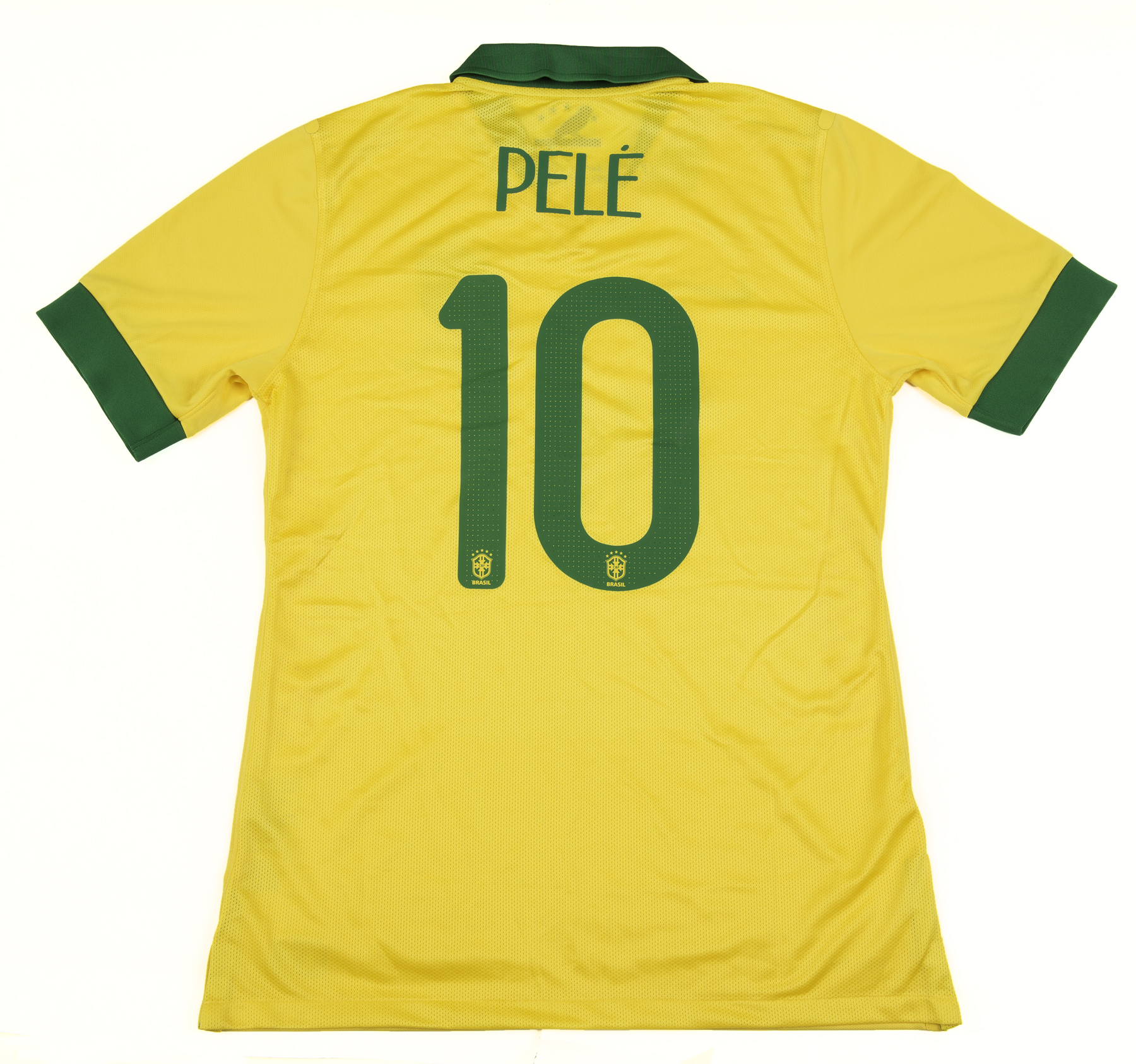 PELÉ 2015 BRAZIL NATIONAL TEAM JERSEY