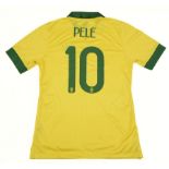 PELÉ 2015 BRAZIL NATIONAL TEAM JERSEY