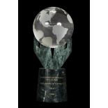 PELÉ 1998 HUMANITARIAN HALL OF FAME TROPHY