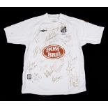 PELÉ 2004 SANTOS FC TEAM-SIGNED JERSEY