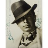 MALCOLM ST. CLAIR PHOTOGRAPH SIGNED TO HAROLD LLOYD