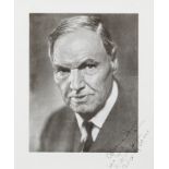 CLARENCE DARROW PRINT SIGNED TO HAROLD LLOYD