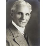 HENRY FORD PHOTOGRAPH SIGNED FOR HAROLD LLOYD