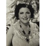 LOUELLA PARSONS PHOTOGRAPH SIGNED TO HAROLD LLOYD