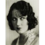 FAY WRAY PHOTOGRAPH SIGNED TO HAROLD LLOYD