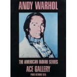 ANDY WARHOL - ACE GALLERY LOS ANGELES, AMERICAN INDIAN SERIES