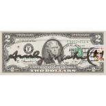 ANDY WARHOL - TWO DOLLARS JEFFERSON