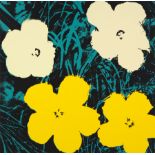 AFTER ANDY WARHOL - SUNDAY B MORNING - FLOWERS