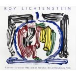ROY LICHTENSTEIN - BRUSHSTROKE APPLE