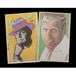 ANDY WARHOL TRUMAN CAPOTE SIGNED INTERVIEW MAGAZINES