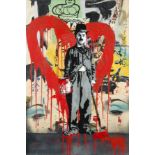 MR. BRAINWASH - CHARLIE CHAPLIN