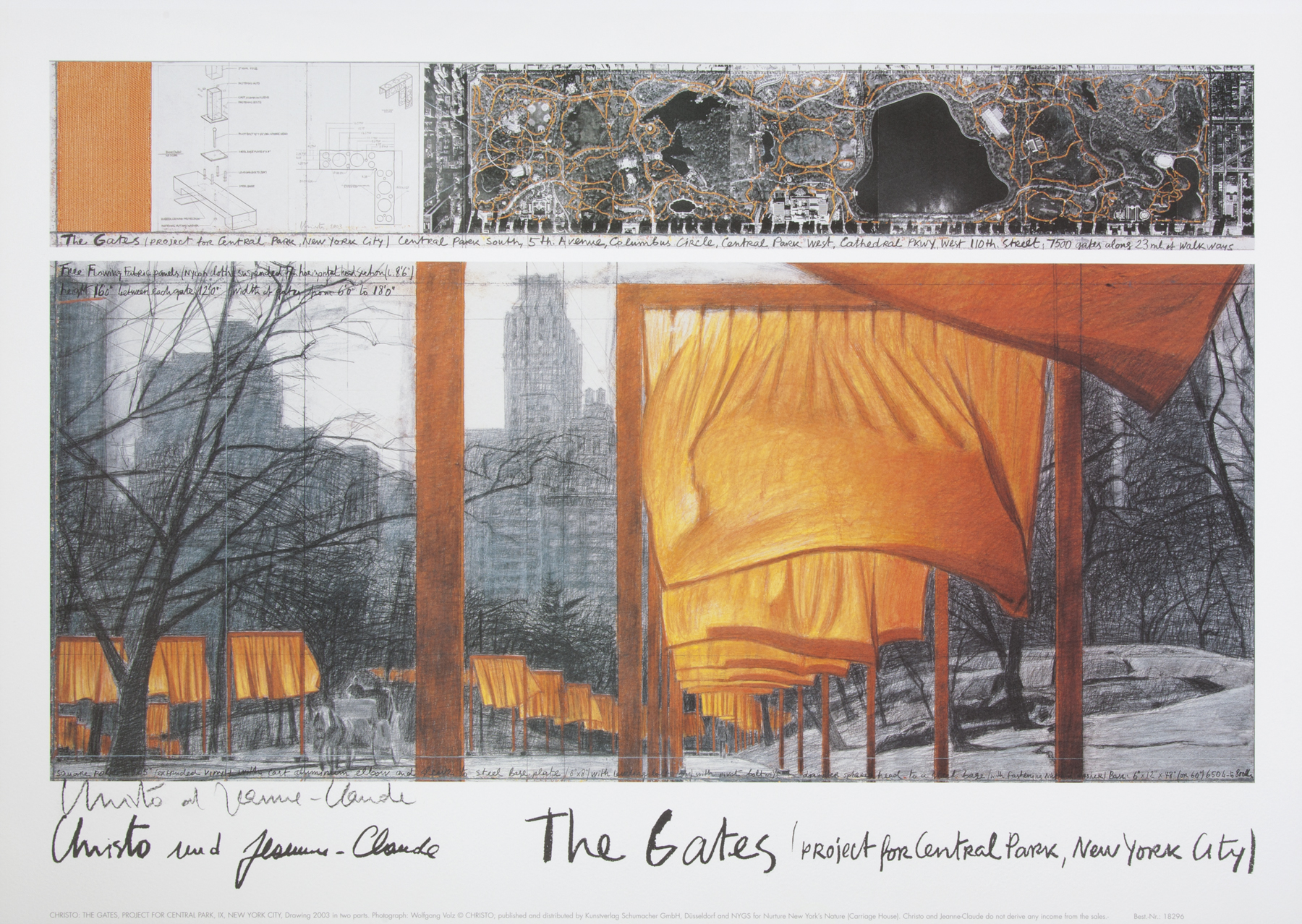 CHRISTO ET JEAN-CLAUDE - COLLECTIVE - THE GATES